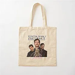 Henry Cavill vintage fan Cotton Tote Bag