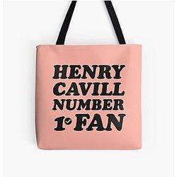 Henry Cavill Fan All Over Print Tote Bag