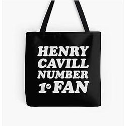 Henry Cavill fan All Over Print Tote Bag