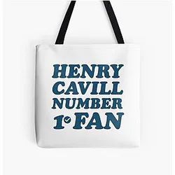 Henry Cavill Fan All Over Print Tote Bag