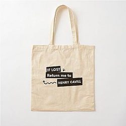 If Lost, Return Me to Henry Cavill Cotton Bag