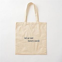 Cotton Tote Bag by Henry Cavill