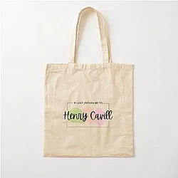 If found, return to Henry Cavill Cotton Tote Bag