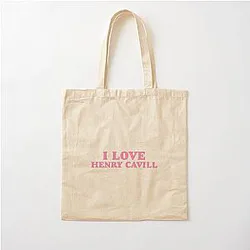 I Love Henry Cavill Tote Bag