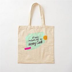 If Lost Return To Henry Cavill Cotton Tote Bag