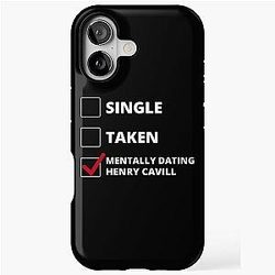 Mentally Dating Henry Cavill iPhone Tough Case