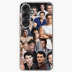HIGH QUALITY Henry Cavill photo collage  phone case for Samsung Galaxy Soft Case