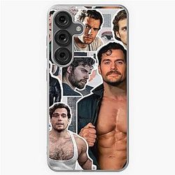 Henry Cavill photo collage for Samsung Galaxy Soft Case