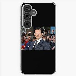 Henry Cavill Red Carpet Portrait Elegant Classic Charm Art Soft Case