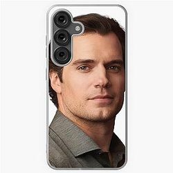 Henry Cavill Refined Minimalist Portrait with Timeless Elegance for Samsung Galaxy Case
