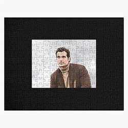 Henry Cavill Elegant Portrait in Classic Autumn Style Jigsaw Puzzle