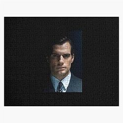 Henry Cavill Classic Elegance in Dark Light Jigsaw Puzzle