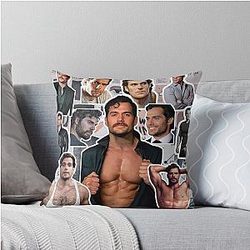 Henry Cavill Throw Pillow
