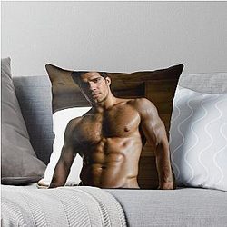 Henry Cavill Shirtless Pillow