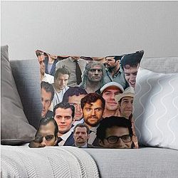 Henry Cavill Throw Pillow