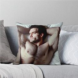Henry Cavill Throw Pillow