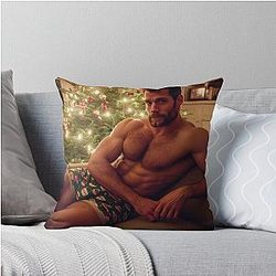 Henry Cavill Throw Pillow
