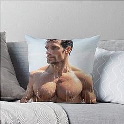 Henry Cavill Throw Pillow