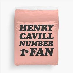 Henry Cavill Fan Duvet Cover