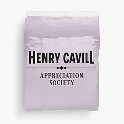 Henry Cavill Appreciation Society Duvet Cover