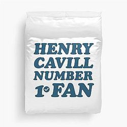 Henry Cavill Fan Duvet Cover