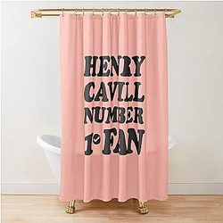 Henry Cavill number Shower Curtain