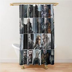 Henry Cavill White Wolf Shower Curtain
