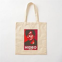 Japan Icons Hideo Kojima HOPE poster Famous Japanese Video Game Designer Cotton Tote Bag