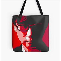 Japan Icons - Hideo Kojima HOPE poster Famous Japanese Video Game Designer Tote Bag