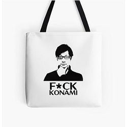 Hideo Kojima F ck Konami Tote Bag