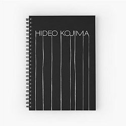Hideo Kojima Spiral Notebook