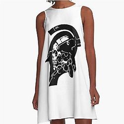 Kojima Productions New Kojipro Logo Hideo Kojima A-Line Dress