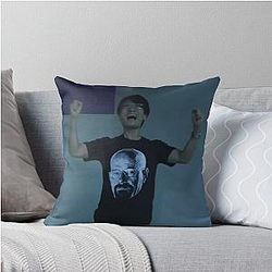 Hideo Kojima is Excited Throw Pillow