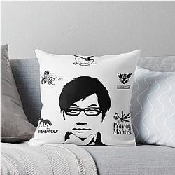 Hideo Kojima Metal Gear Throw Pillow