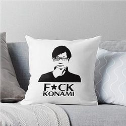 Hideo Kojima Fucks Konami Throw Pillow