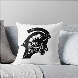 KOJIMA PRODUCTIONS New Kojipro Logo Hideo Kojima Throw Pillow