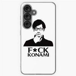 Hideo Kojima F*CK Konami Soft Case