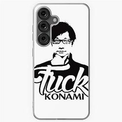 Hideo Kojima F--- Konami Samsung Galaxy Soft Case