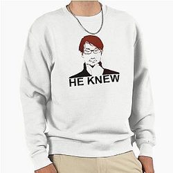 Hideo Kojima knew Pullover Sweatshirt