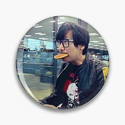 Hideo Kojima Pin