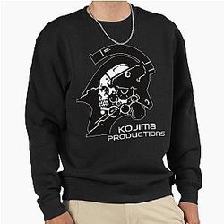 KOJIMA PRODUCTIONS New Kojima Logo Hideo Kojima Essential Pullover Sweatshirt