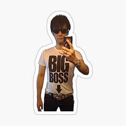 Hideo Kojima Big Boss Sticker