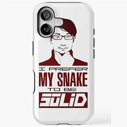 Hideo Kojima Solid iPhone Case