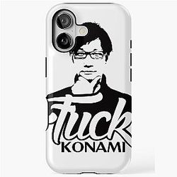 Hideo Kojima F*CK Konami iPhone Tough Case