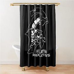 Kojima Productions New Kojipro Logo Hideo Kojima Shower Curtain