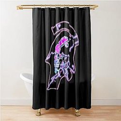 Logo Hideo Kojima Shower Curtain