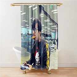 Hideo Kojima Shower Curtain