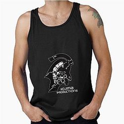 KOJIMA PRODUCTIONS New Kojima Logo Hideo Kojima Tank Top