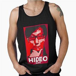 Japan Icons Hideo Kojima Famous Japanese Video Game Designer Tank Top