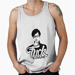 Hideo Kojima FCK Konami Tank Top
